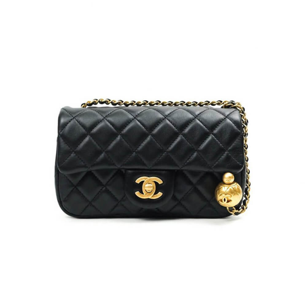 Ch*el pearl crush bag